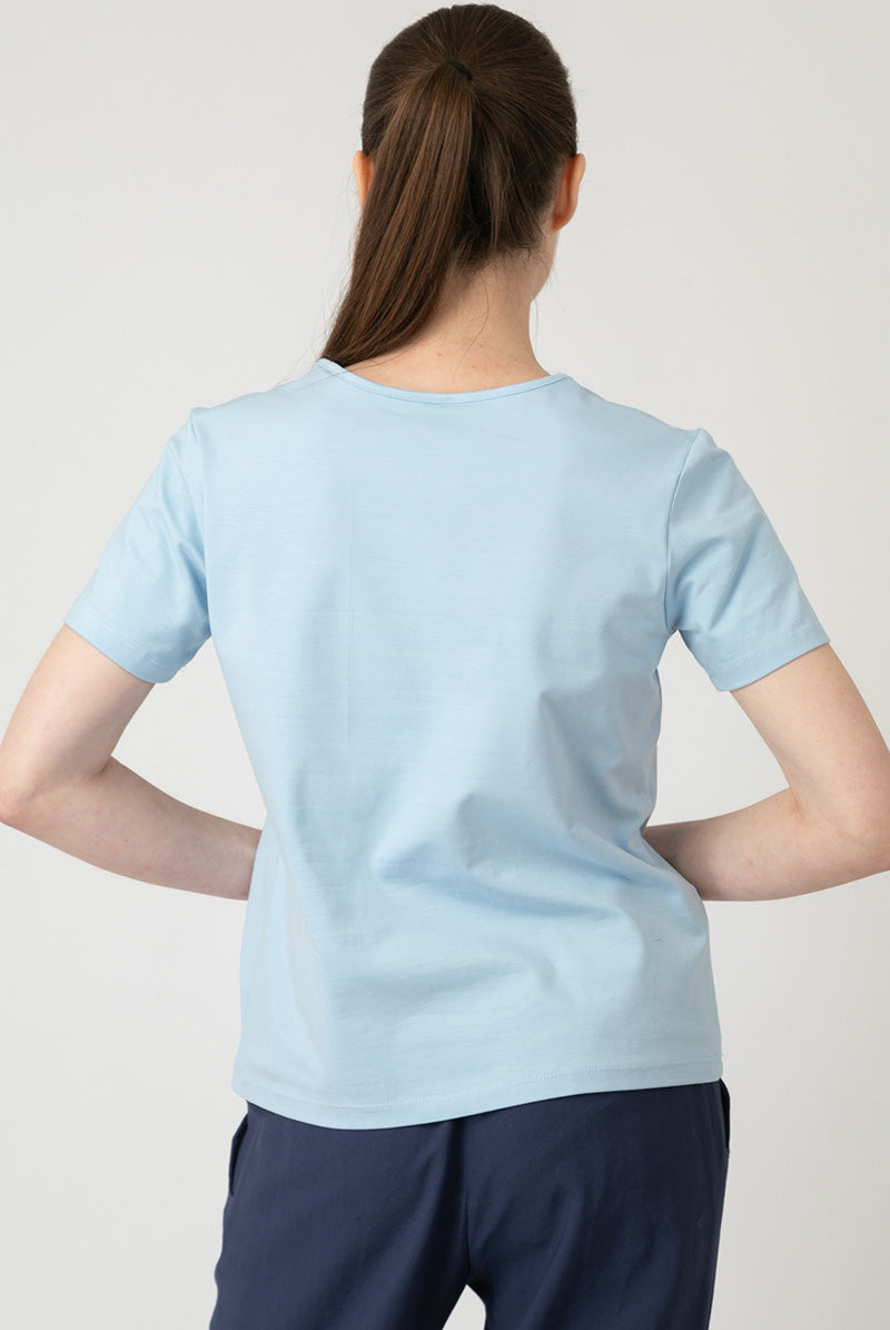T-shirt  bleu ciel TÉNÉRÉ