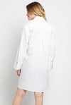 robe blanche concorde dos