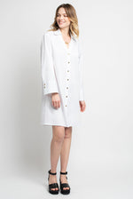 robe blanche concorde mode