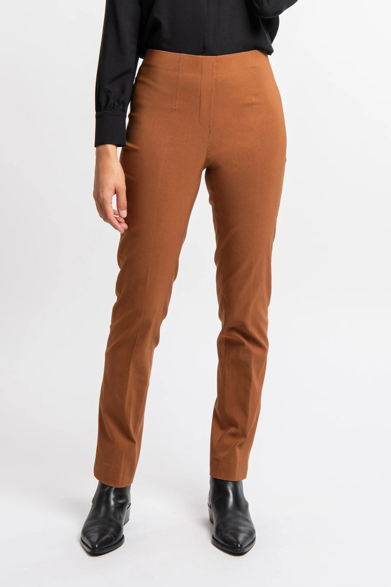 pantalon lize brown devant